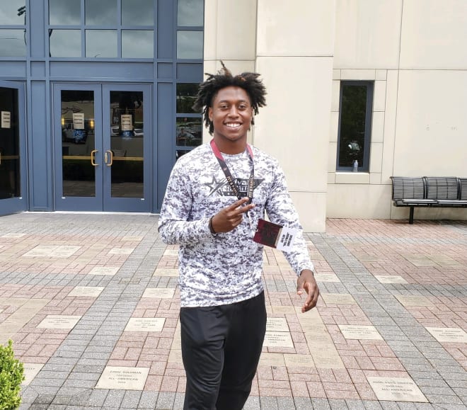 2023 RB Daylan Smothers was all smiles after his trip to Florida State.