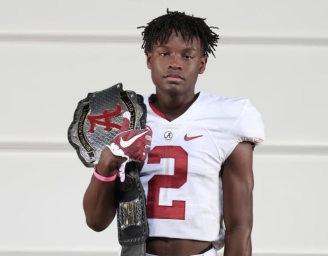 Junior wide receiver Christian Lewis grew up rooting for the Crimson Tide