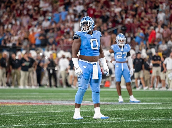 UNC DL Tomari Fox has been through quite a bit the last two years, but he's come out with a healthy perspective.