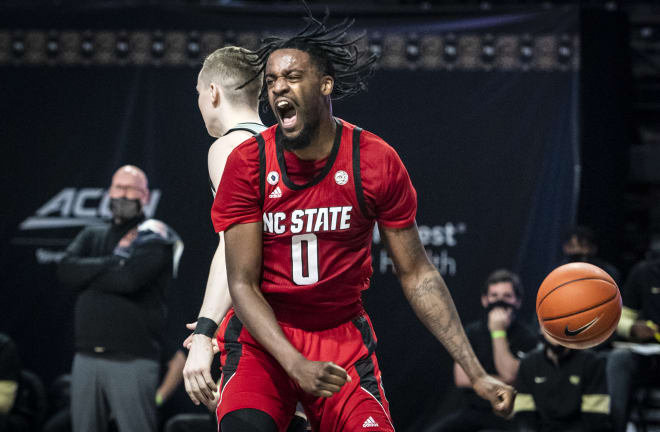 NC State Wolfpack basketball DJ Funderburk