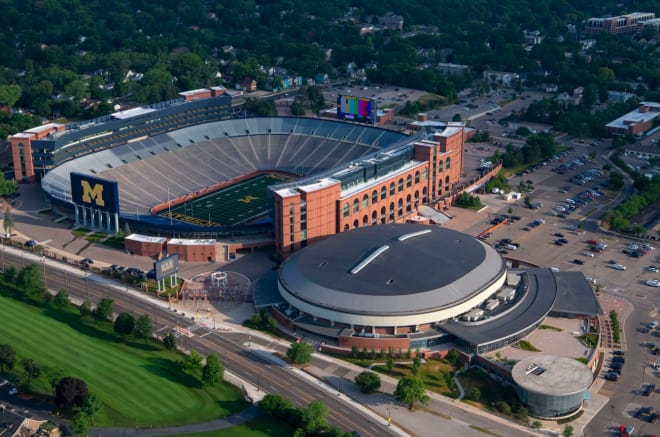 Michigan Wolverines football and basketball venues