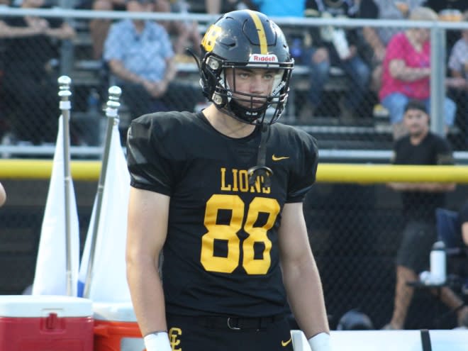 Iowa priority Thomas Meyer impressed on Friday night for the Clear Lake Lions. 