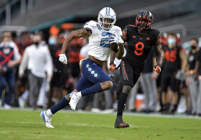 North Carolina WR Dyami Brown named semifinalist for college