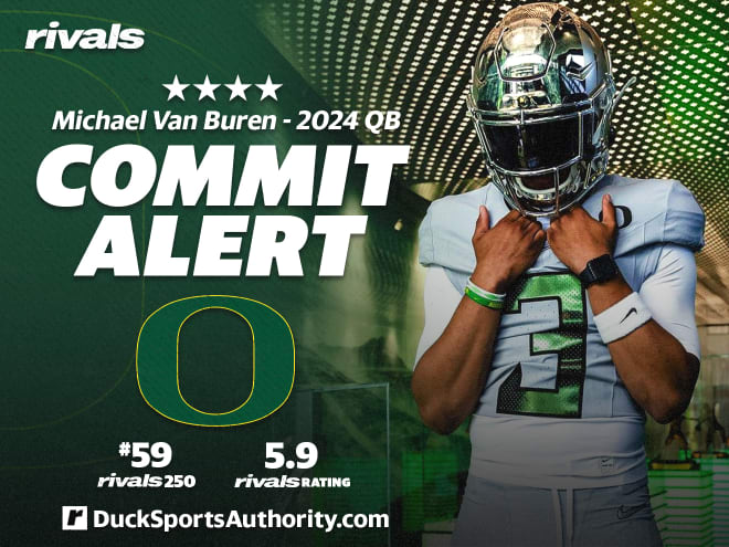 Oregon Recruiting: Where Michael Van Buren ranks among Duck QBs