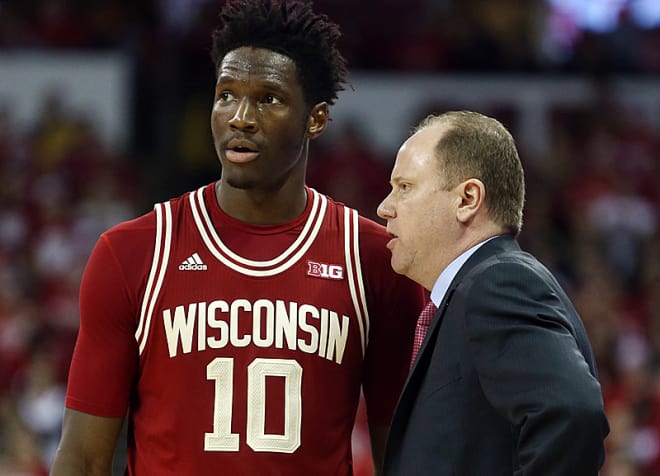 Wisconsin's Greg Gard has his team peaking down the stretch. He and the Badgers face U-M today at 3:00 in the Big Ten title game.