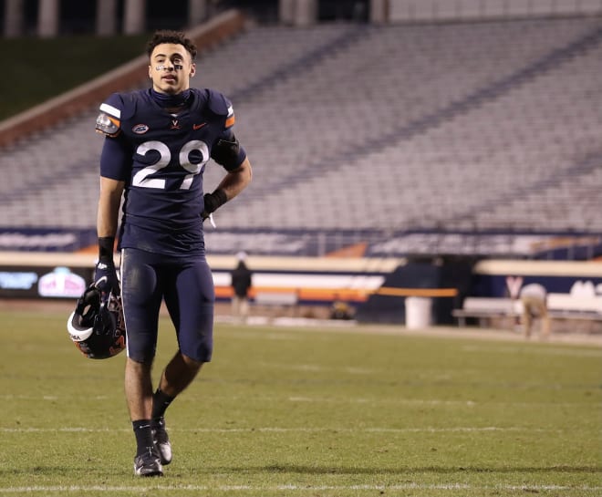 Joey Blount, Virginia, Safety