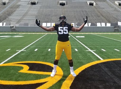 Class of 2021 defensive end Tyson Watson added an offer from the Iowa Hawkeyes on Sunday.