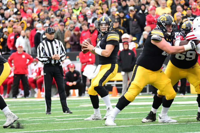 Quarterback Nate Stanley of the Iowa Hawkeyes is on the Walter Camp Player of Year Preseason Watch List.