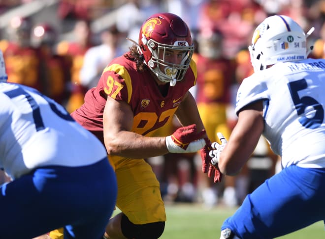 Fifth-year redshirt junior Jacob Lichtenstein is having a breakout season for USC.