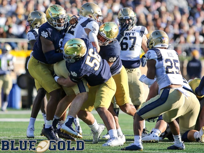 Notre Dame Fighting Irish football vs. the Navy Midshipmen 