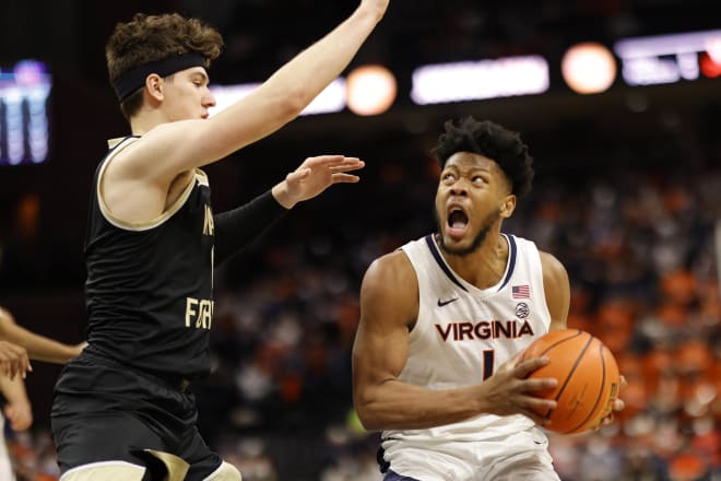 Virginia senior power forward Jayden Gardner is a East Carolina transfer and played at Wake Forest (N.C.) Heritage High.