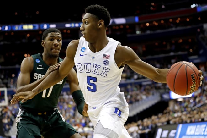 RJ Barrett had a chance to tie the game with free throws, but made just one of two.
