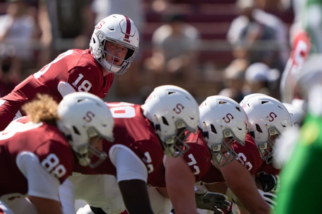 Tanner McKee led Stanford to an incredible victory over #3 Oregon last season. 