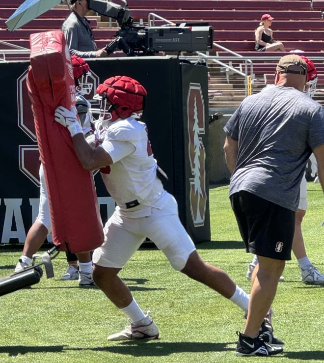Physicality has been a major focus for Stanford this spring. 
