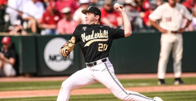 Carter Holton is Vanderbilt's unquestioned ace. 