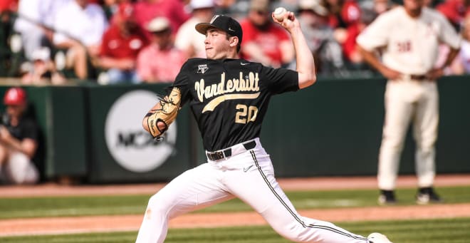 Carter Holton to start for Vanderbilt baseball vs. Ole Miss in SEC  Tournament