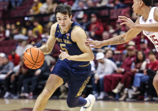 Cormac Ryan scored 17 for the Irish in a 73-72 road loss Wednesday night to Florida State.