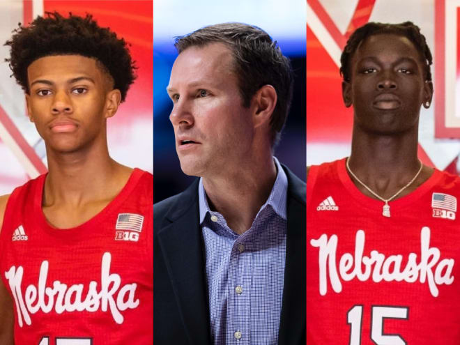 2023 five-stars Simeon Wilcher (left) and Omaha Biliew highlight a loaded official visitor list for Nebraska this weekend.