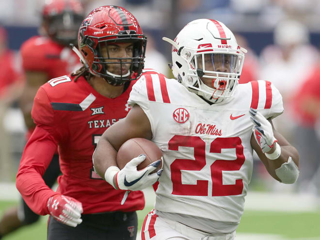 Ole Miss should give senior running back Scottie Phillips a heavy workload.