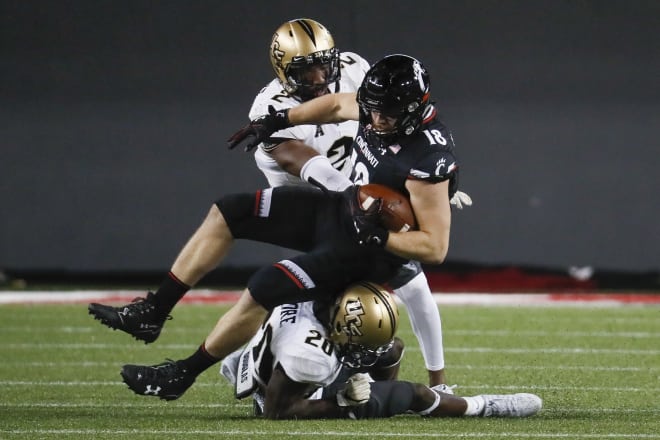 Tyler Cogswell and the Bearcats' offense couldn't catch up to the Golden Knights.