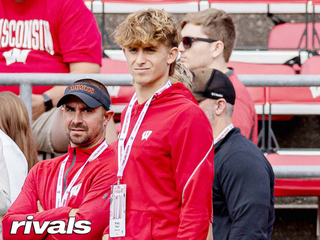 Wisconsin recently hosted 2025 in-state quarterback Brady Hilgart. 