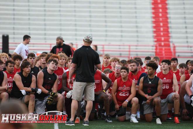 Nebraska held their first major camp since 2019 on Friday. 