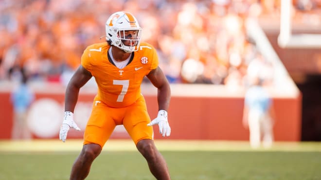 Tennessee linebacker Arion Carter stood out as a freshmen before a late season-ending injury.  