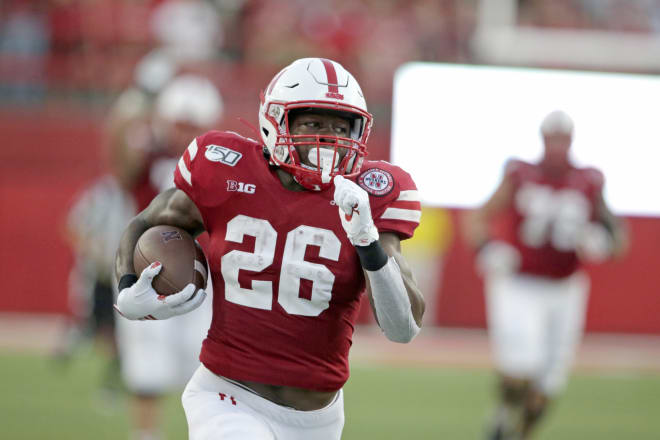 Running back Dedrick Mills had his best game as a Husker with 11 carries for 116 yards and a touchdown vs. Northern Illinois on Saturday night.