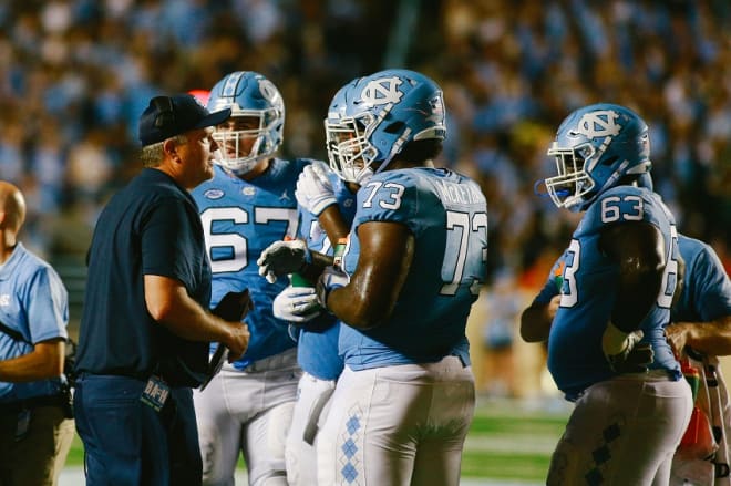In the quest for consistency up front, the Tar Heels' offensive line must be mroe physical in everything it does.