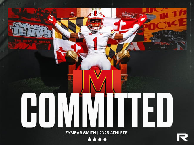 Class of 2025 four-star athlete Zymear Smith commits to Maryland. 