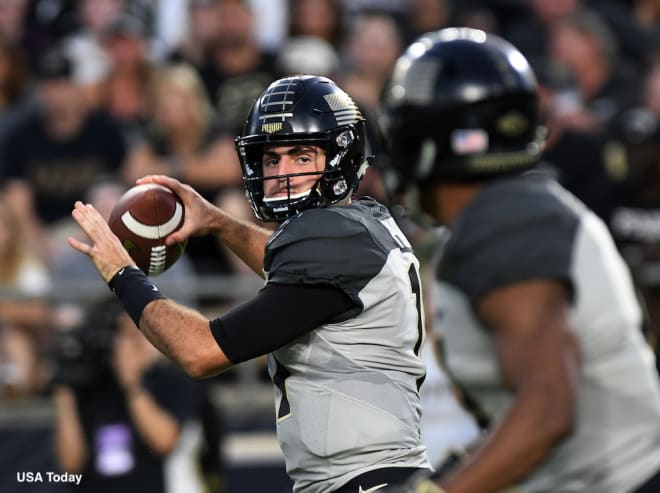Blough traveled to meet with the Browns and Falcons. The Lions came to visit him. Will he become the first Purdue quarterback drafted since 2009?
