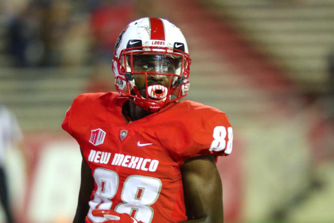 Junior tight end Marcus Williams and the Lobos will making their first appearance at Notre Dame Stadium on Saturday.