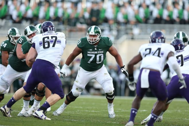 A.J. Arcuri, 2016 Offensive Tackle, Michigan State