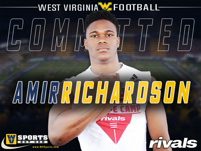 Richardson is the latest prospect to commit to West Virginia. 