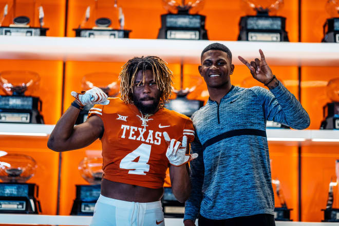 Five-star running back Camar Wheaton visited Texas on Tuesday.