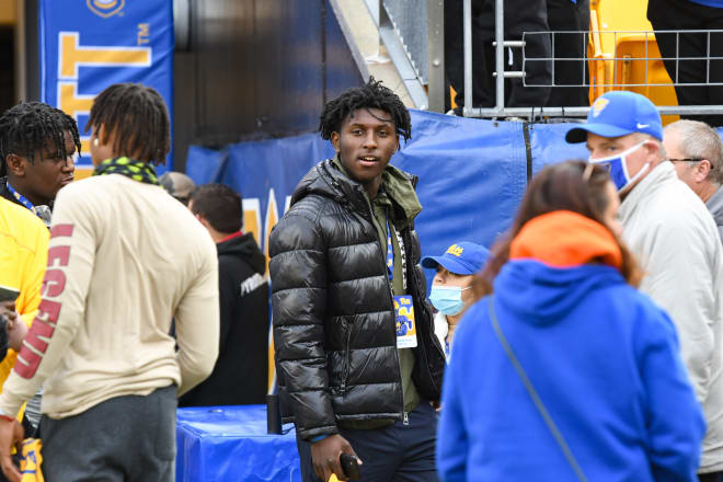 Khamari Anderson was at Heinz Field on Saturday. 