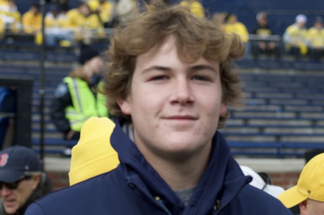 2025 Howell (Mich.) two-way lineman Bobby Kanka. 