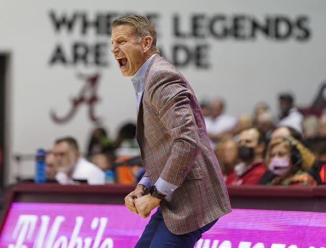 Alabama basketball head coach Nate Oats. Photo | USA TODAY