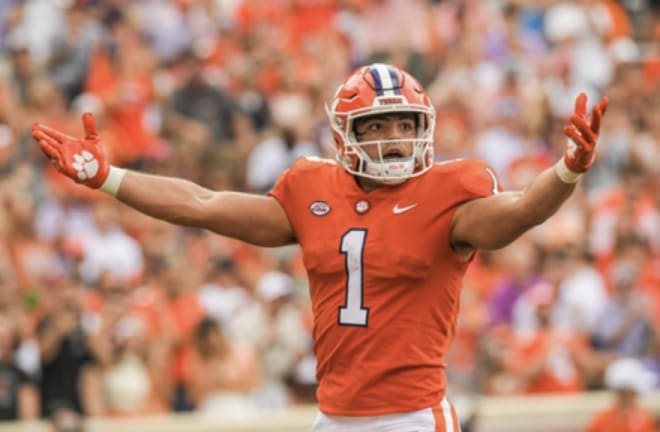 Clemson sophomore running back Will Shipley has 353 rushing yards and seven touchdowns this season.