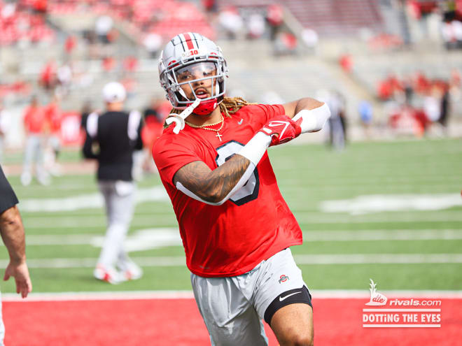 Tight end Gee Scott Jr. saw extended action on Saturday against Arkansas State. (Birm/DTE)