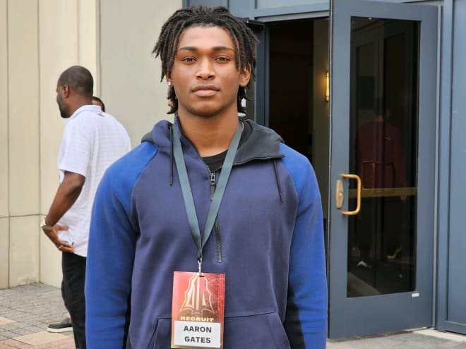 UF commit and athlete Aaron Gates checked out FSU on Friday. (Michael Langston, Warchant.com).