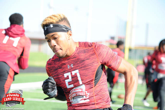 2018 WR-CB Byron Hanspard was close to committing to Arkansas earlier this fall.