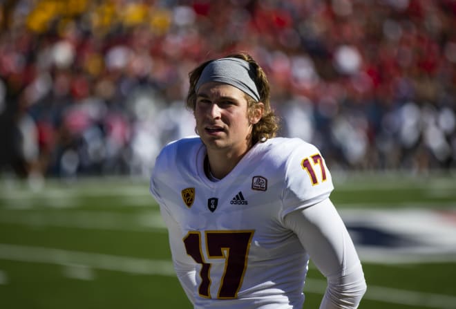 Eddie Czaplicki was Arizona State's starting punter the last two seasons and handled kickoffs this season as well.