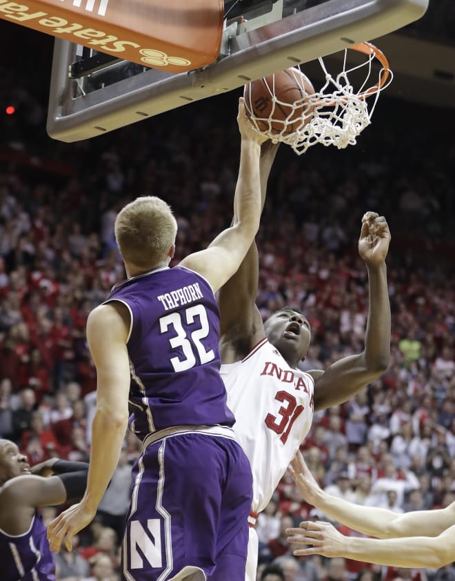 Thomas Bryant converted a 3-point play with 2.6 seconds left for the victory.