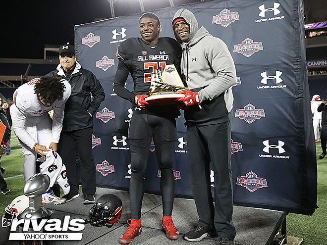 Former Husker signee Maurice Washington was the MVP of the Under Armour game in 2018.
