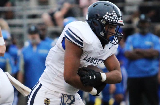 James Spencer is one of two 1000-yard rushers for Andy Linn's Lafayette Rams