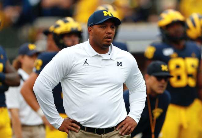 Michigan Wolverines football OC Josh Gattis served as Alabama's co-offensive coordinator and wide receivers coach last season.