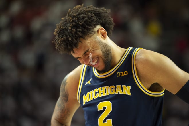 Michigan Wolverines basketball senior forward Isaiah Livers will likely miss the rest of the year with a stress fracture in his foot.