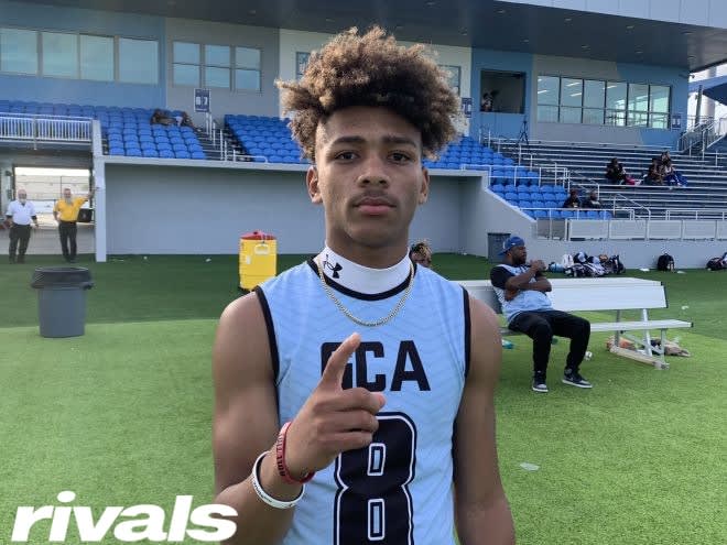 Alabama 2025 QB KJ Lacey at the Super 7 tournament in Naples (Fla.) 