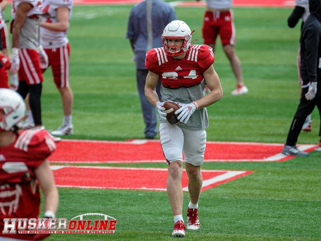 Freshman tight end Thomas Fidone. 